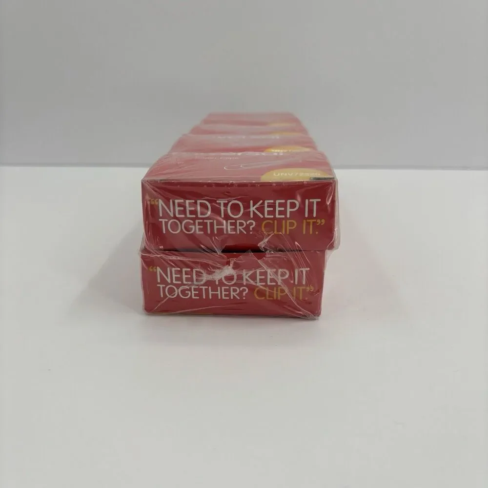 Universal Jumbo Paper Clips Silver Wire 1000 / 10 Boxes Of 100 UNV72220